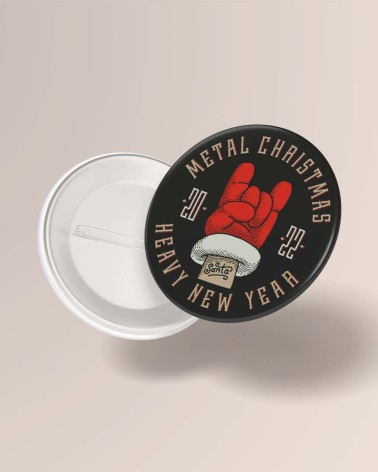 Metal Christmas 2022 Badge